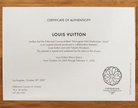 verifier authenticité louis vuitton|Louis Vuitton certificate of authenticity.